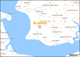 map of Aljamdu