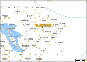 map of Al Jamīmah