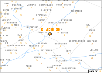 map of Al Jamlah