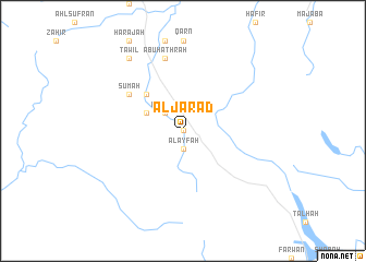 map of Āl Jarād