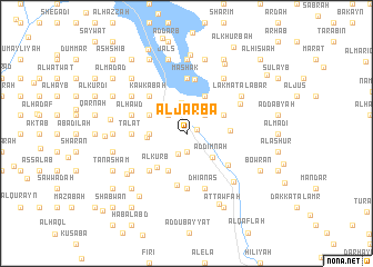 map of Al Jarbāʼ