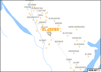 map of Al Jarbāʼ