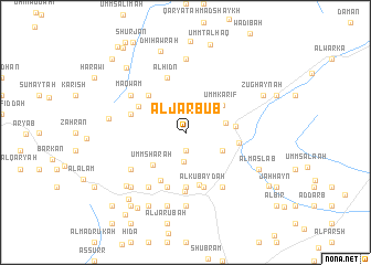 map of Al Jarbūb