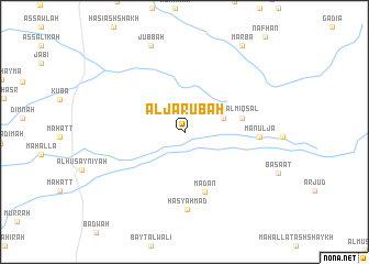 map of Al Jarūbah