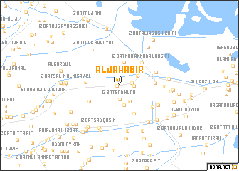 map of Al Jawābir