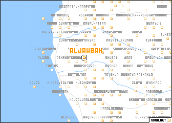 map of Al Jawbah