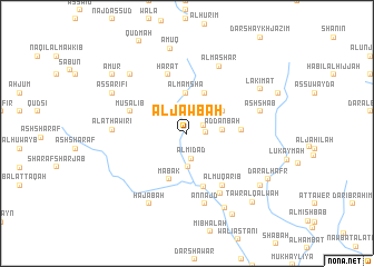 map of Al Jawbah