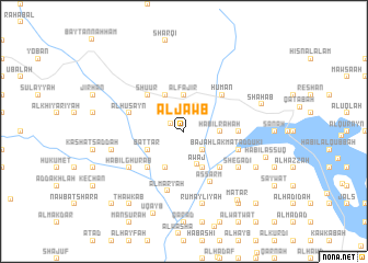 map of Al Jawb