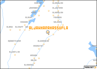 map of Al Jawharah as Suflá