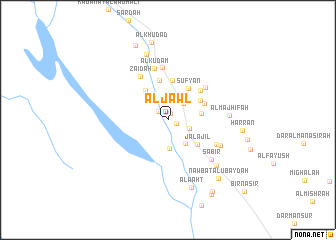 map of Al Jawl