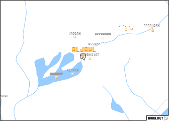 map of Al Jawl
