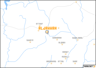 map of Al Jawwah