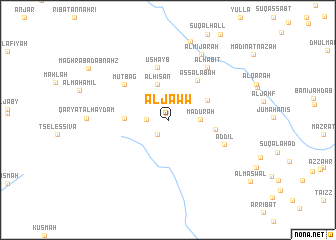 map of Al Jaww