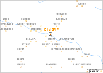 map of Al Jayf