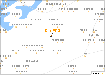 map of Aljena