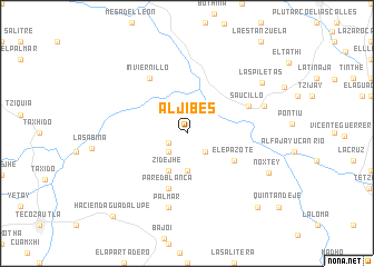 map of Aljibes