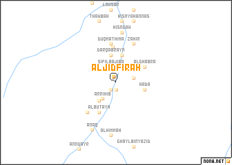 map of Al Jidfirah