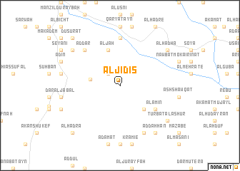 map of Al Jidis