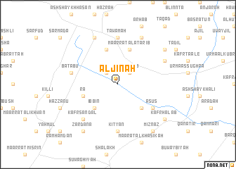 map of Al Jīnah