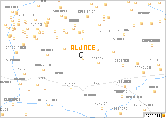 map of Aljince