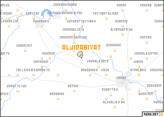 map of Al Jirābīyāt