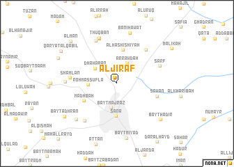 map of Al Jirāf