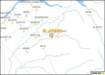 map of Al Jirbah