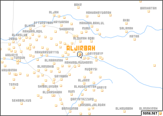 map of Al Jirbah