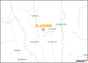 map of Al Jisimah