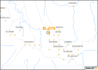 map of Al Jith