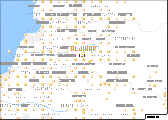 map of Al Jiwār