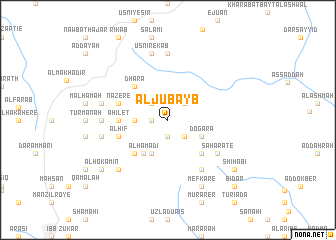 map of Al Jubayb