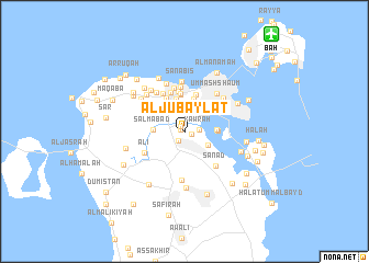 map of Al Jubaylāt