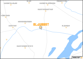map of Al Jubbāt