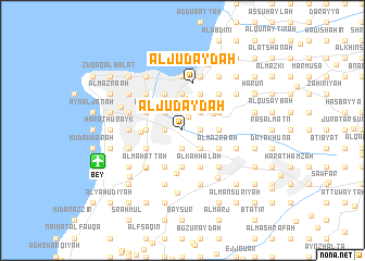 map of Al Judaydah