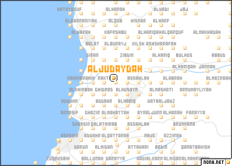 map of Al Judaydah
