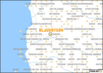 map of Al Judaydah