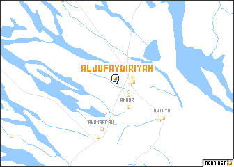 map of Al Jufaydirīyah