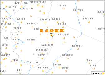 map of Al Jūkhadār