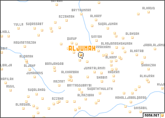 map of Al Jum‘ah