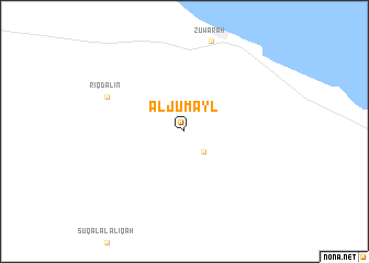 map of Al Jumayl