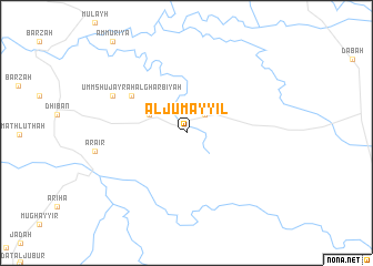 map of Al Jumayyil