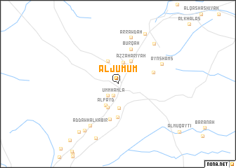 map of Al Jumūm