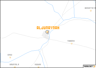 map of Al Junaynah