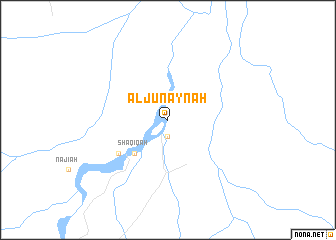 map of Al Junaynah