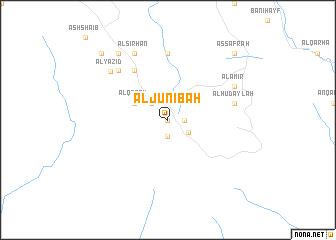 map of Al Junibah