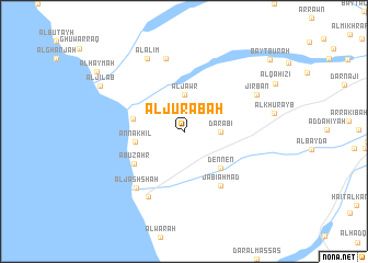 map of Al Jurābah