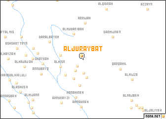 map of Al Juraybāt