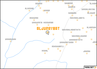 map of Al Juraybāt