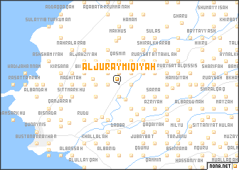 map of Al Juraymiqīyah